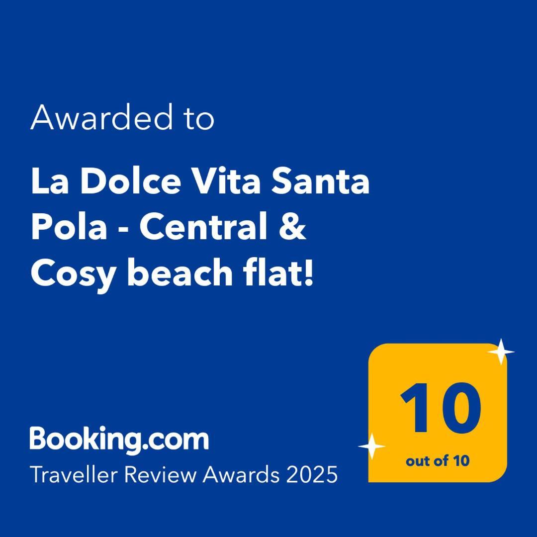 La Dolce Vita Santa Pola - Central & Cosy Beach Flat! Bagian luar foto